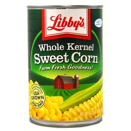 Libbys Libby Whole Kernel Corn 15 oz., PK24 F003710093662